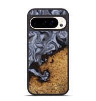 Pixel 9 Pro Wood Phone Case - Kathlyn (Black & White, 815216)