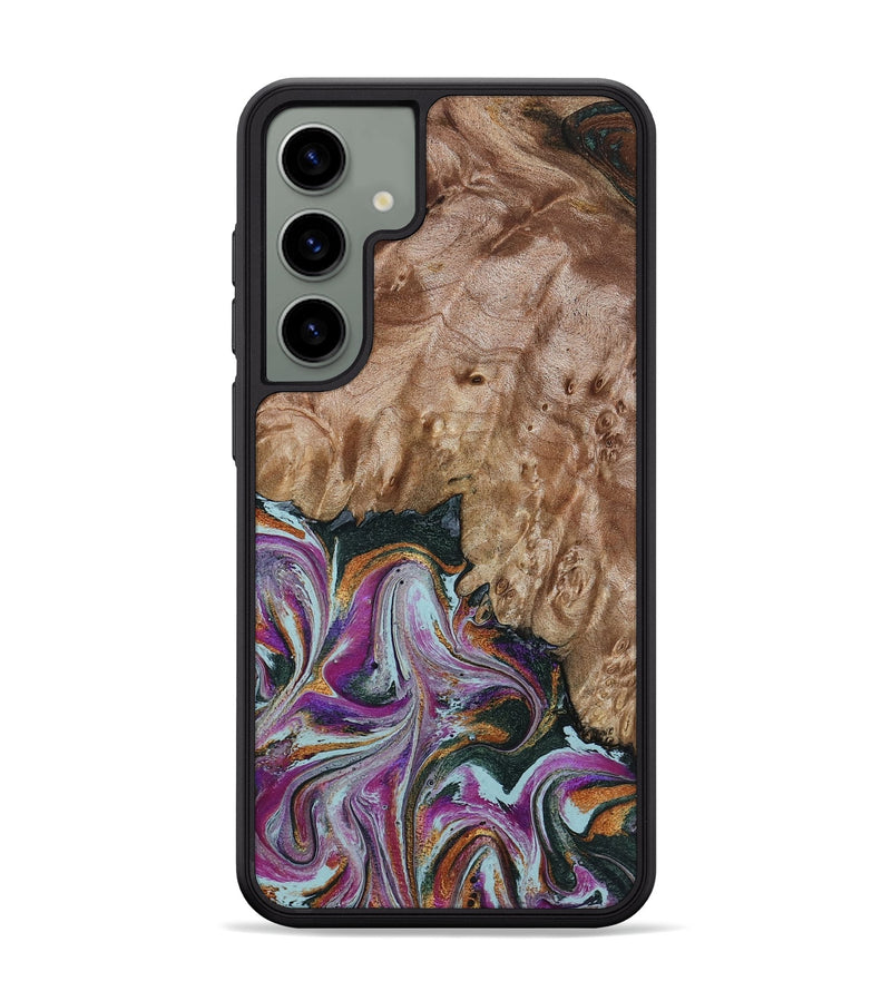 Galaxy S24 Plus Wood Phone Case - Britney (Green, 815222)