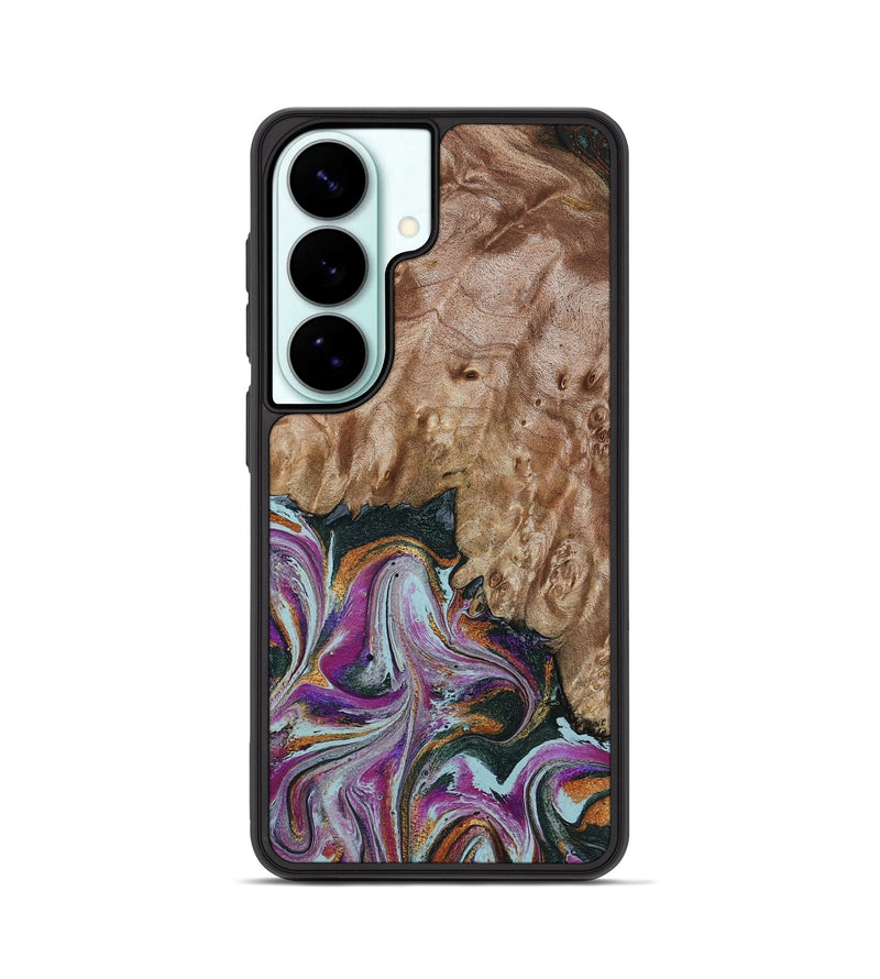 Galaxy S26 Wood Phone Case - Britney (Green, 815222)