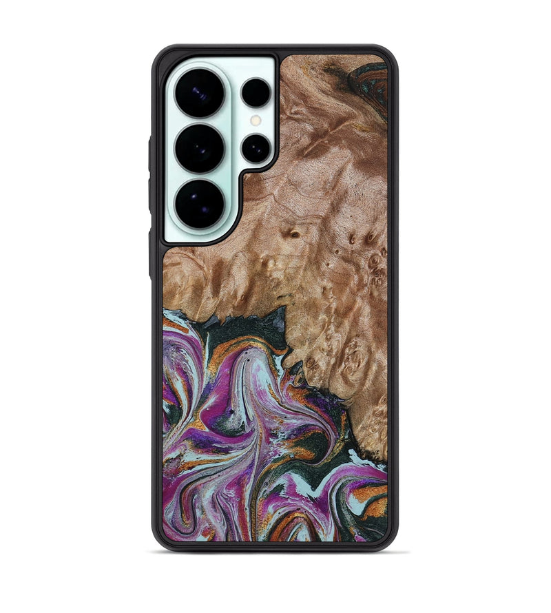 Galaxy S26 Ultra Wood Phone Case - Britney (Green, 815222)