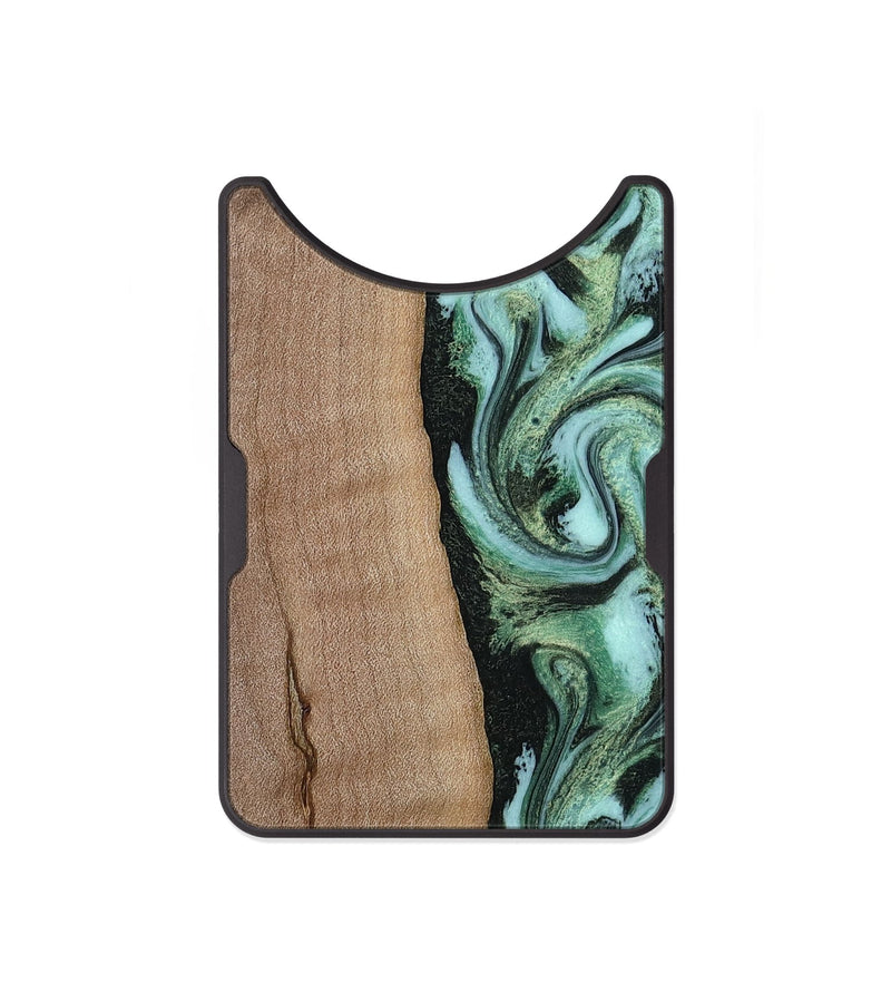 Alloy Wood Wallet - London (Green, 815224)
