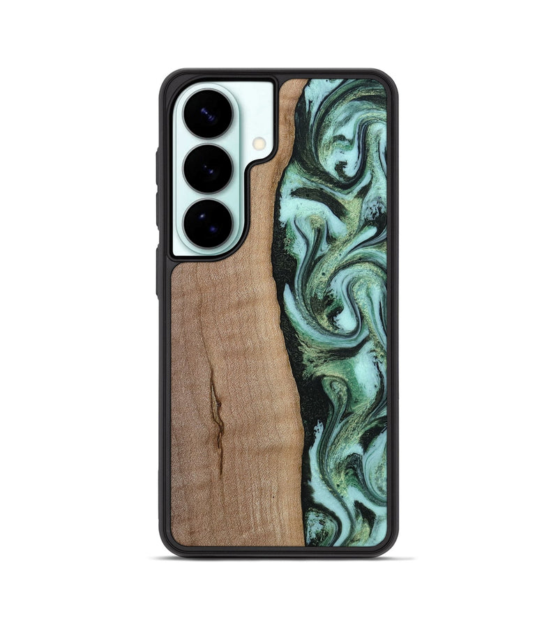 Galaxy S26 Wood Phone Case - London (Green, 815224)