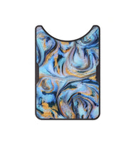 Alloy ResinArt Wallet - Stoney (Teal & Gold, 815237)