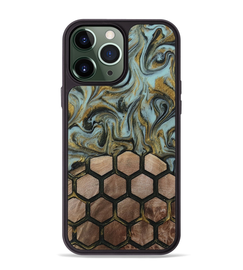 iPhone 13 Pro Max Wood Phone Case - Kaizen (Pattern, 815238)