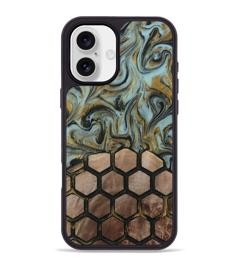 iPhone 16 Plus Wood Phone Case - Kaizen (Pattern, 815238)