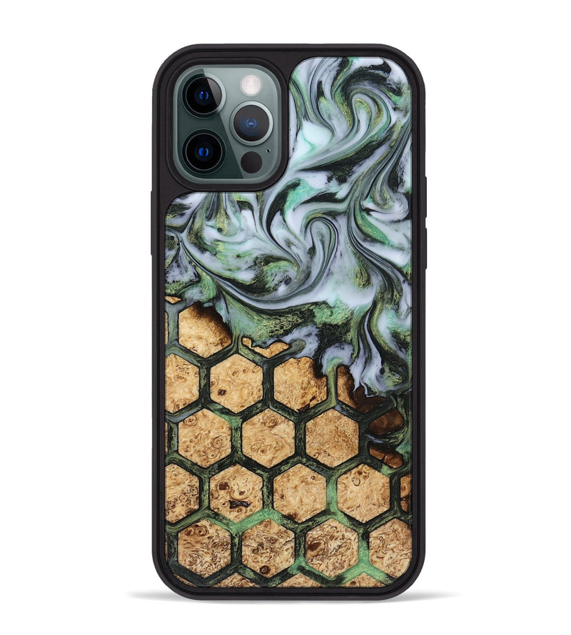 iPhone 12 Pro Max Wood Phone Case - Ariah (Pattern, 815242)