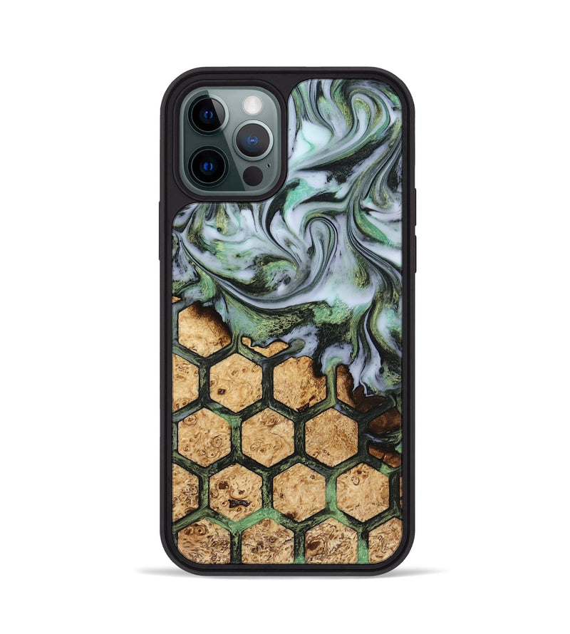 iPhone 12 Pro Wood Phone Case - Ariah (Pattern, 815242)