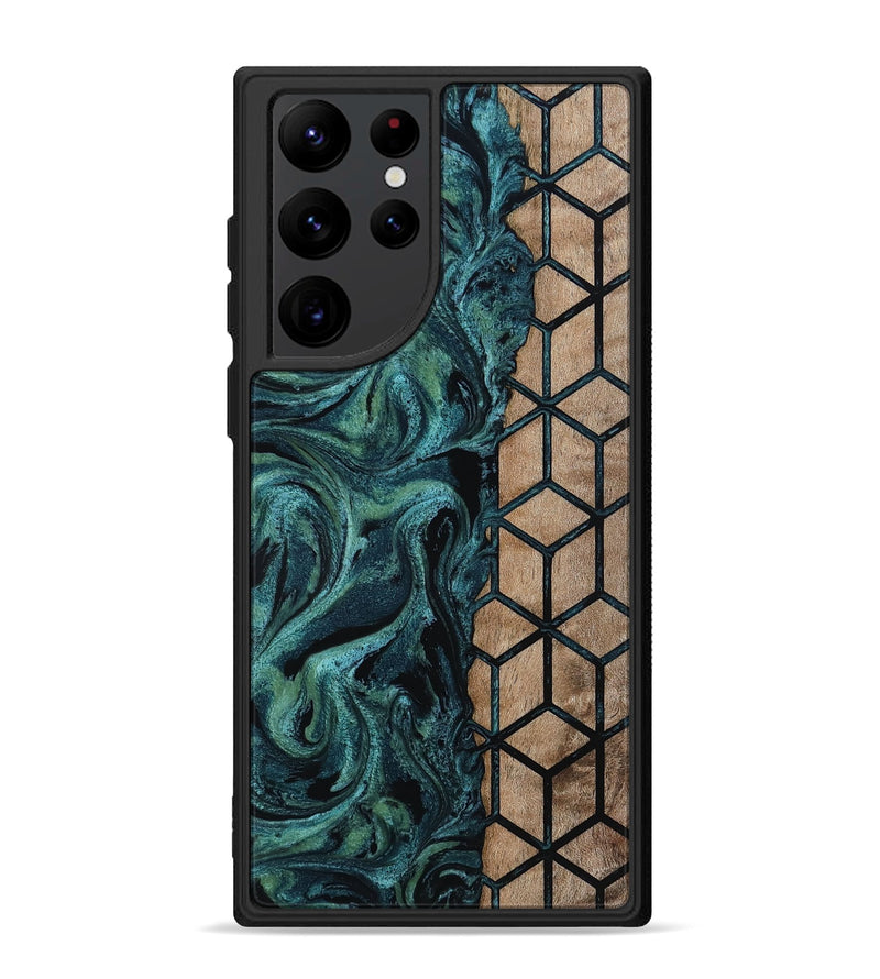 Galaxy S22 Ultra Wood Phone Case - Bob (Pattern, 815245)