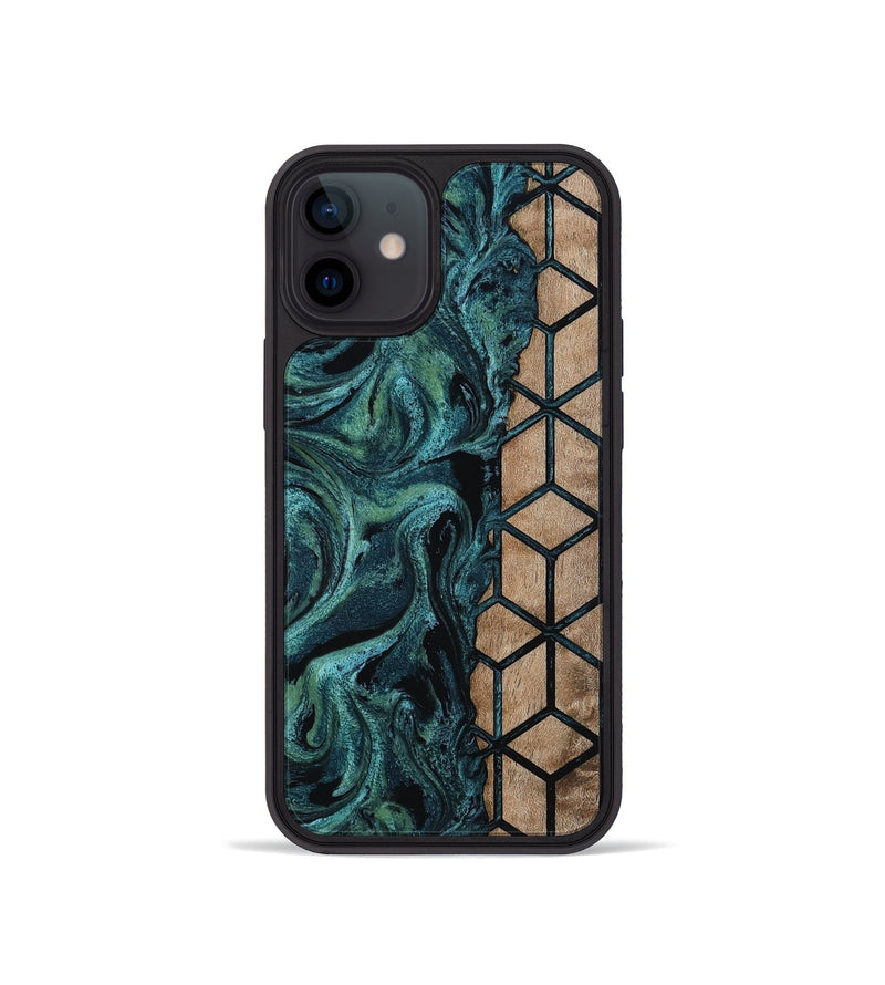 iPhone 12 mini Wood Phone Case - Bob (Pattern, 815245)