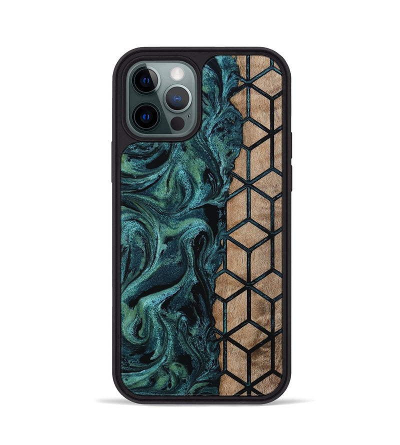 iPhone 12 Pro Wood Phone Case - Bob (Pattern, 815245)