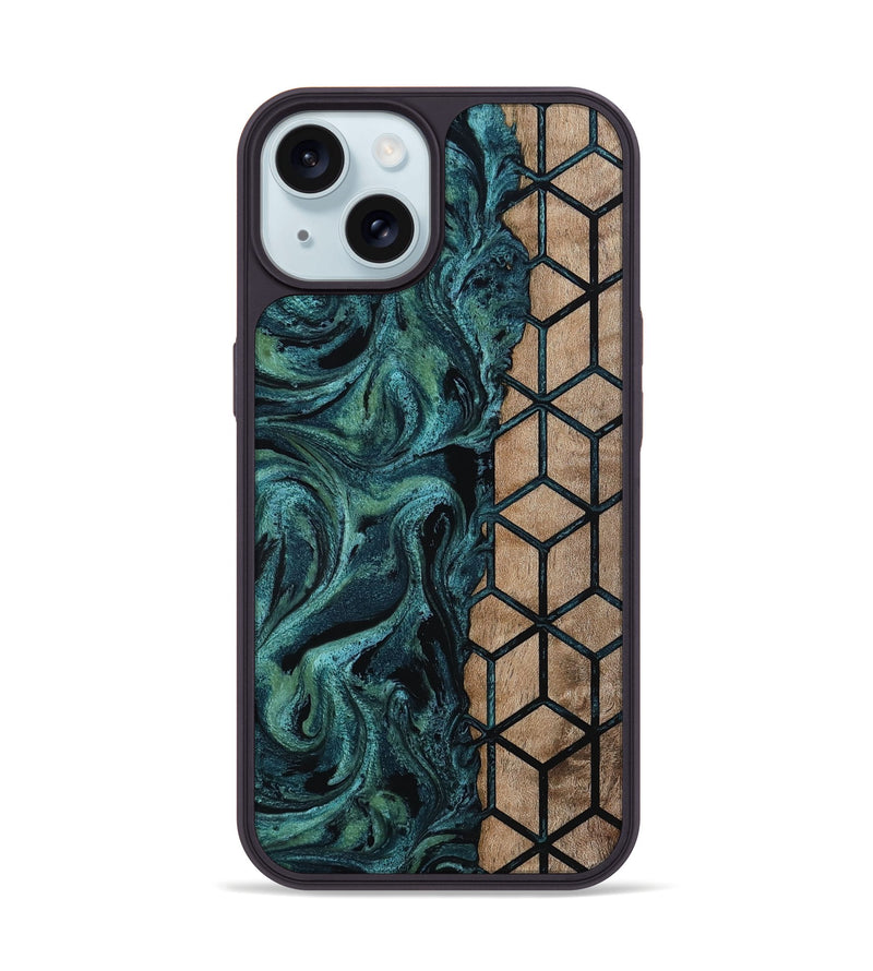 iPhone 15 Wood Phone Case - Bob (Pattern, 815245)