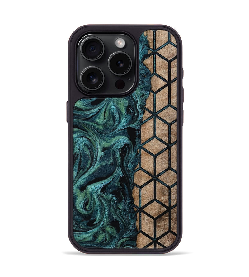 iPhone 15 Pro Wood Phone Case - Bob (Pattern, 815245)