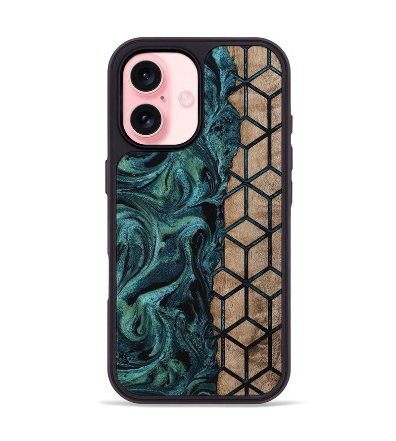 iPhone 16 Wood Phone Case - Bob (Pattern, 815245)