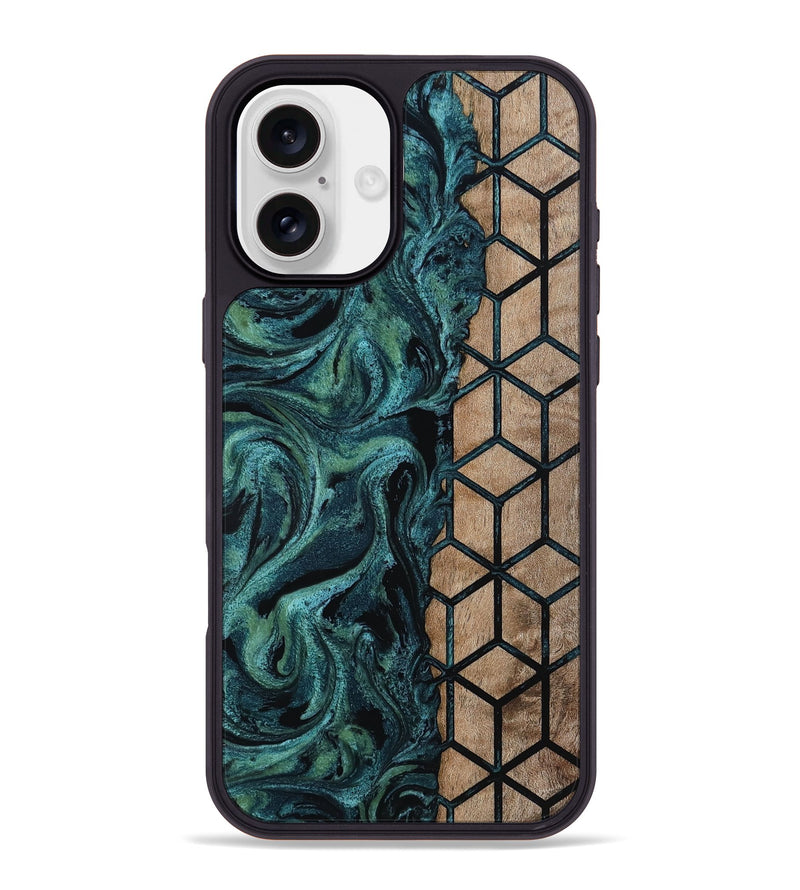 iPhone 16 Plus Wood Phone Case - Bob (Pattern, 815245)