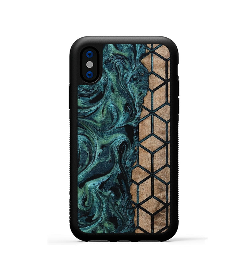 iPhone Xs Wood Phone Case - Bob (Pattern, 815245)