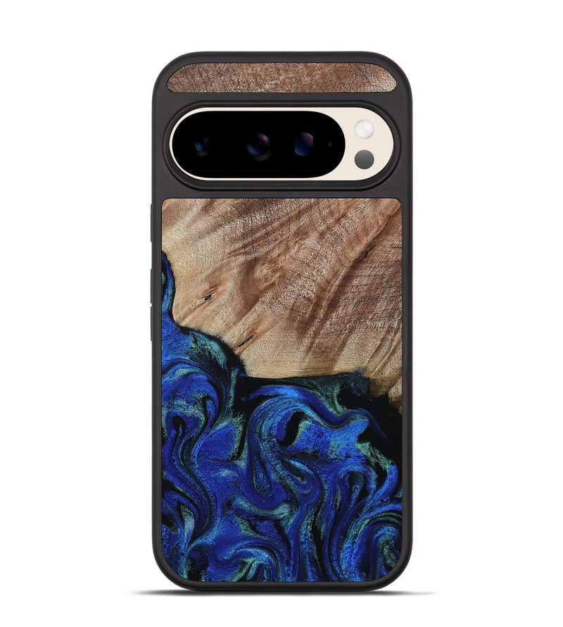 Pixel 10 Pro Wood Phone Case - Jon (Blue, 815251)