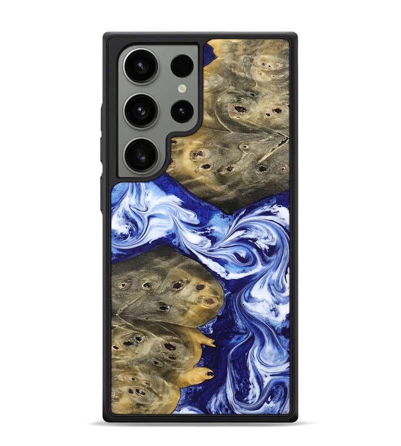 Galaxy S24 Ultra Wood Phone Case - Raekwon (Blue, 815252)