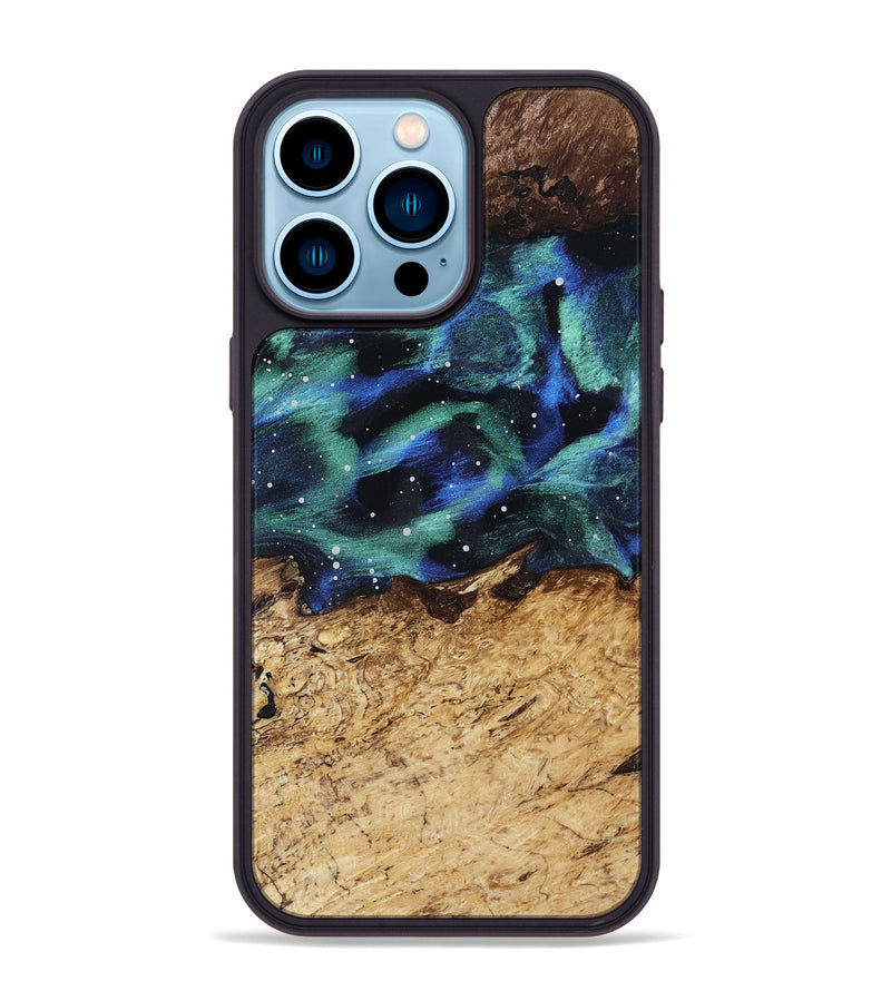 iPhone 14 Pro Max Wood Phone Case - Evelyn (Cosmos, 815260)