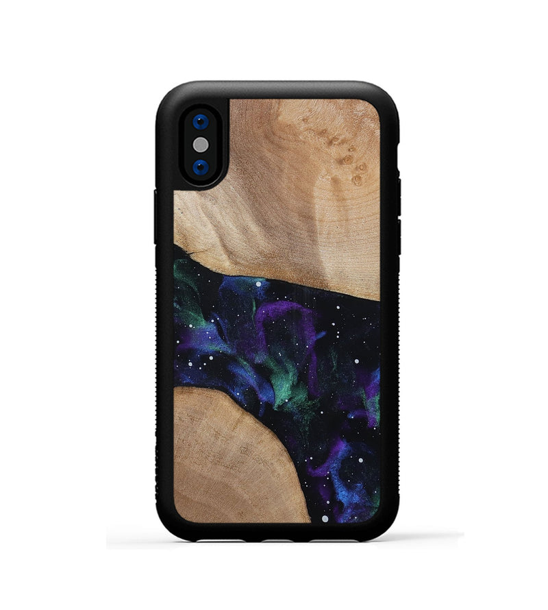 iPhone Xs Wood Phone Case - Ricky (Cosmos, 815282)