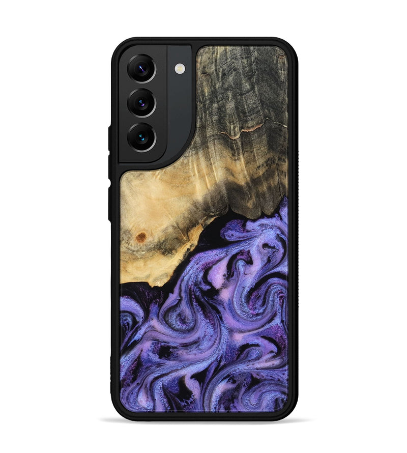 Galaxy S22 Plus Wood Phone Case - Benita (Purple, 815291)