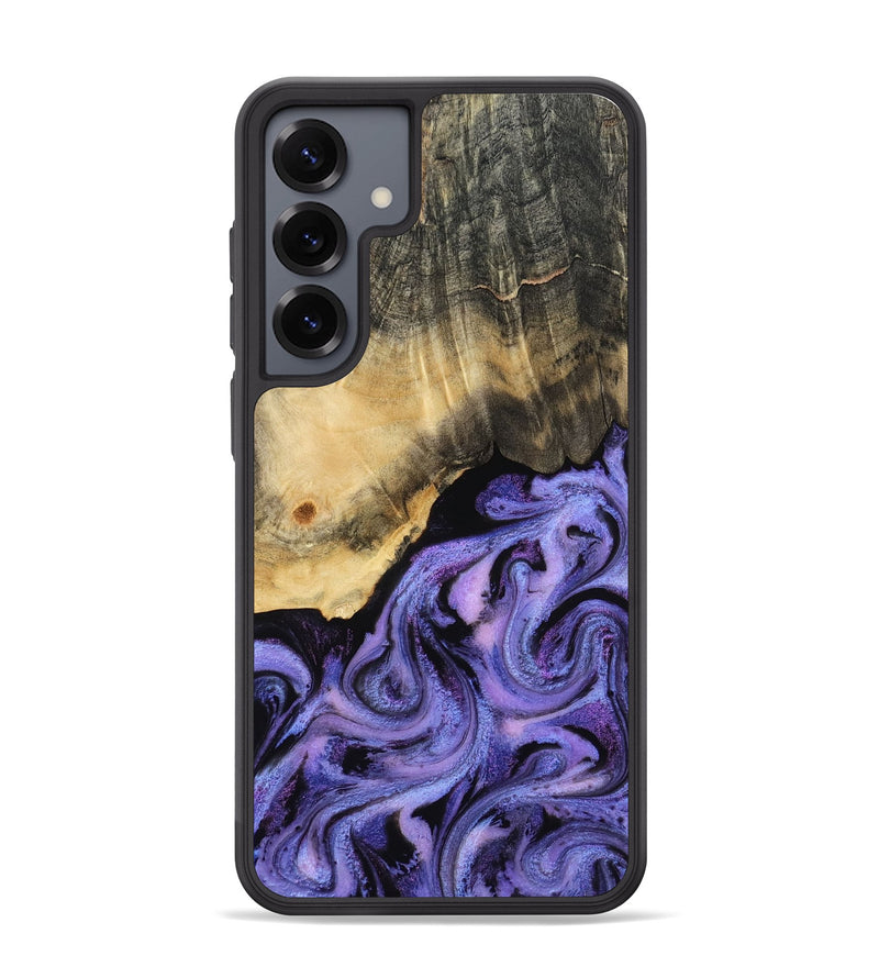 Galaxy S25 Plus Wood Phone Case - Benita (Purple, 815291)