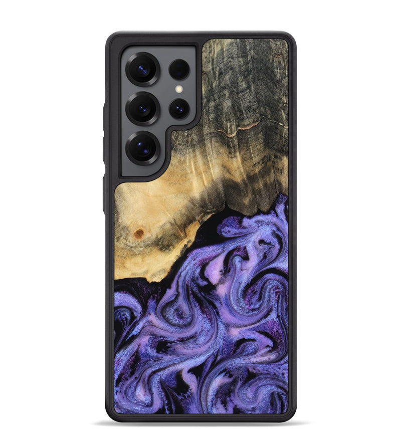 Galaxy S25 Ultra Wood Phone Case - Benita (Purple, 815291)