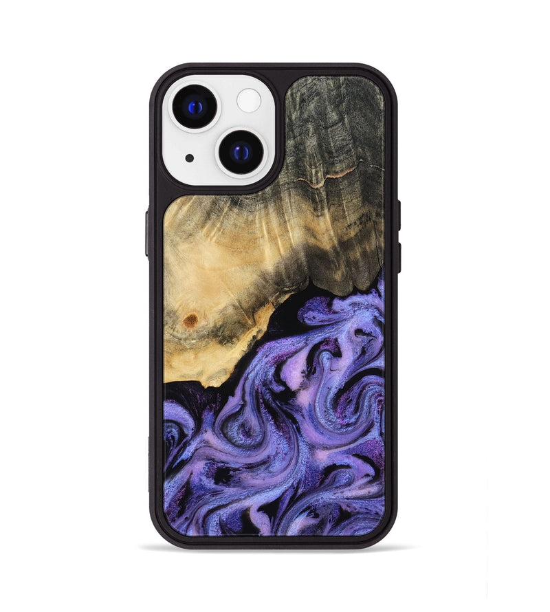 iPhone 13 Wood Phone Case - Benita (Purple, 815291)