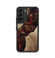 Galaxy S22 Wood Phone Case - Tylor (Red, 815302)