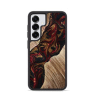 Galaxy S25 Wood Phone Case - Tylor (Red, 815302)