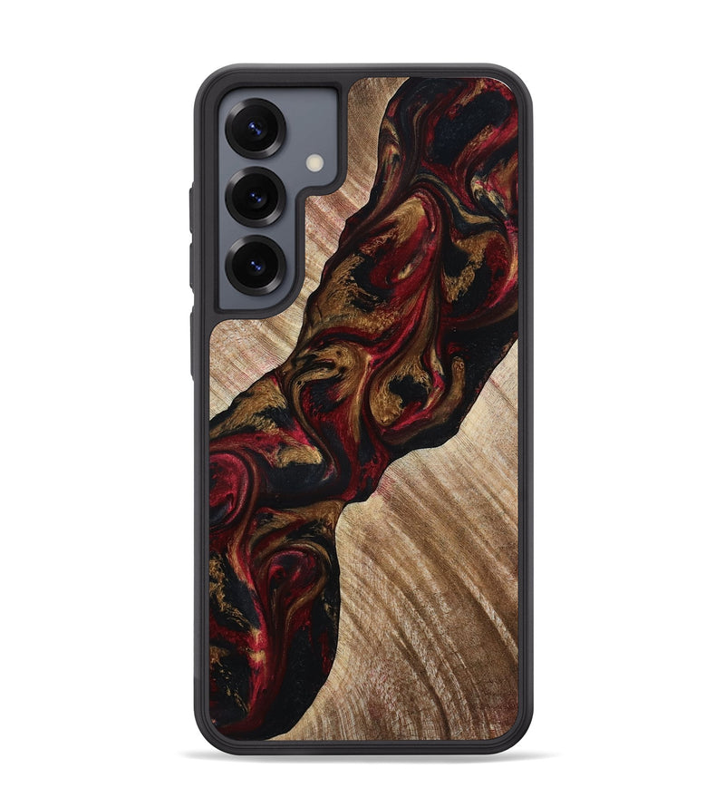 Galaxy S25 Plus Wood Phone Case - Tylor (Red, 815302)