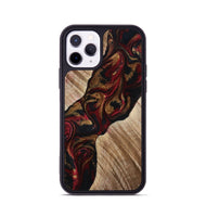iPhone 11 Pro Wood Phone Case - Tylor (Red, 815302)