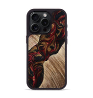 iPhone 15 Pro Wood Phone Case - Tylor (Red, 815302)