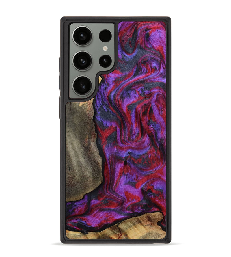 Galaxy S23 Ultra Wood Phone Case - Hudson (Purple, 815303)