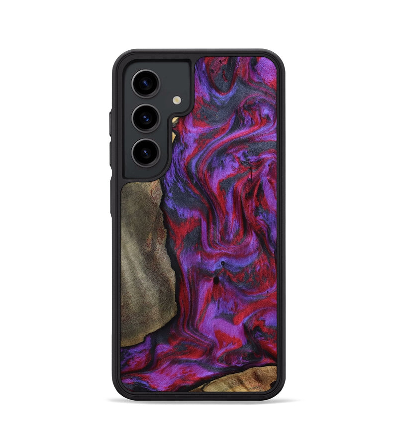 Galaxy S24 Wood Phone Case - Hudson (Purple, 815303)
