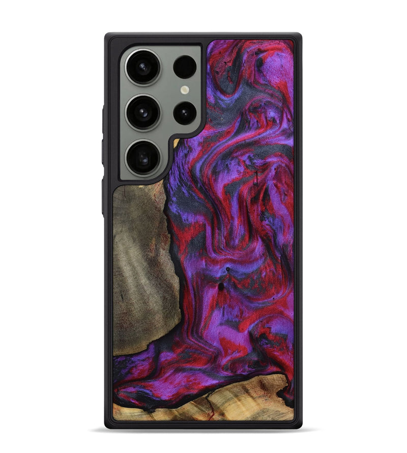 Galaxy S24 Ultra Wood Phone Case - Hudson (Purple, 815303)