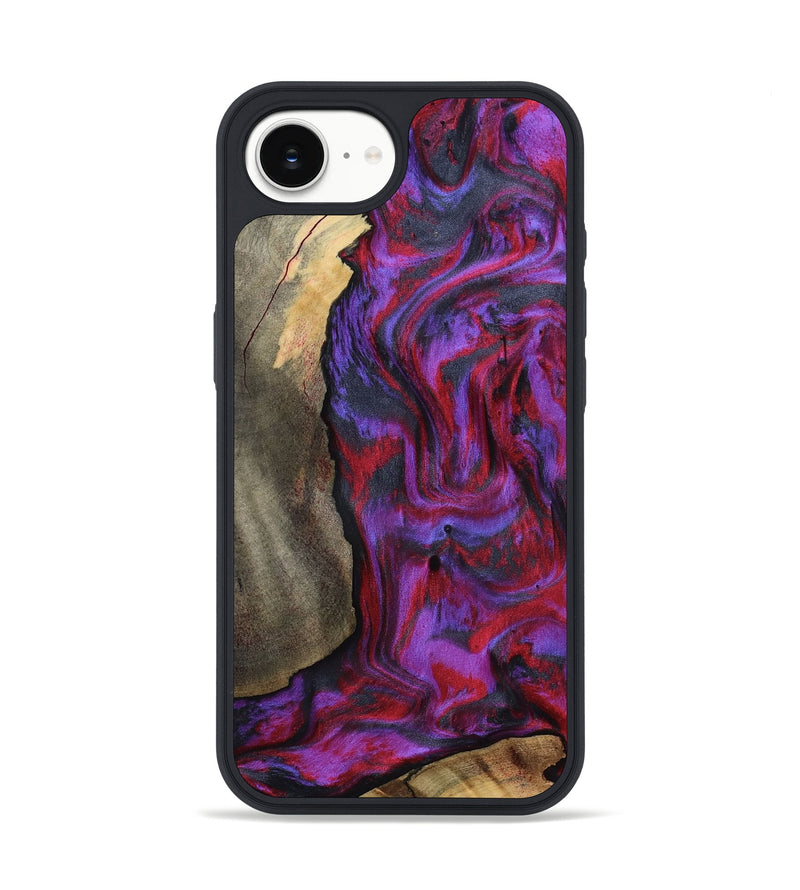 iPhone 16e Wood Phone Case - Hudson (Purple, 815303)
