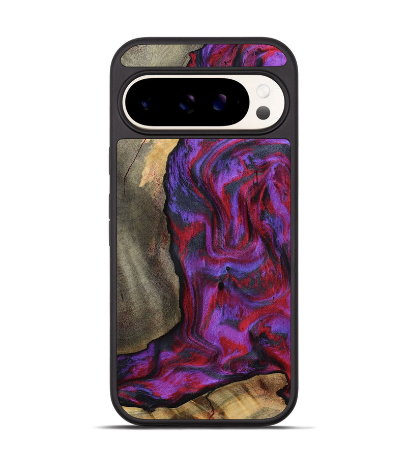 Pixel 9 Wood Phone Case - Hudson (Purple, 815303)