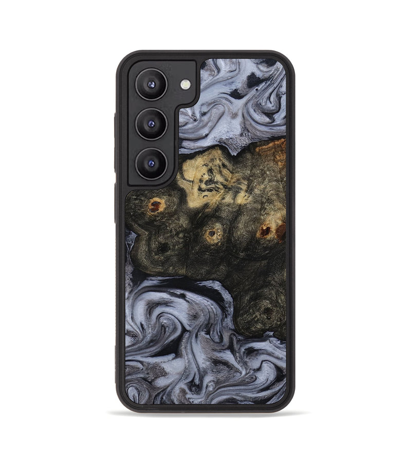 Galaxy S23 Wood Phone Case - Elaina (Black & White, 815305)