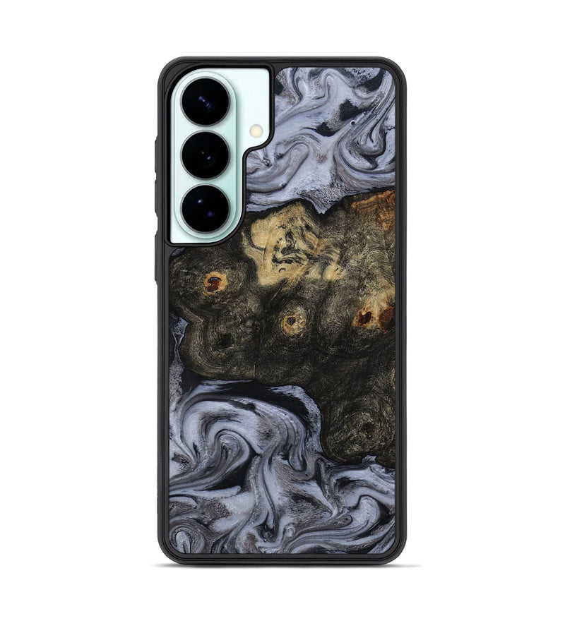 Galaxy S26 Plus Wood Phone Case - Elaina (Black & White, 815305)