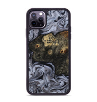iPhone 11 Pro Max Wood Phone Case - Elaina (Black & White, 815305)
