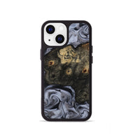 iPhone 13 mini Wood Phone Case - Elaina (Black & White, 815305)