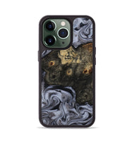 iPhone 13 Pro Wood Phone Case - Elaina (Black & White, 815305)