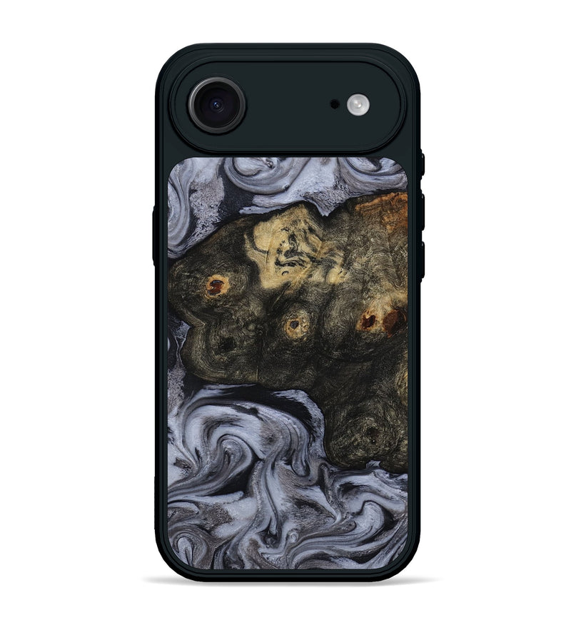 iPhone 17 Air Wood Phone Case - Elaina (Black & White, 815305)