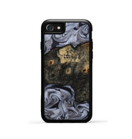 iPhone SE Wood Phone Case - Elaina (Black & White, 815305)