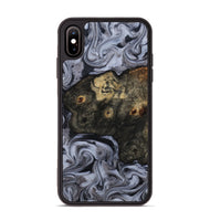 iPhone Xs Max Wood Phone Case - Elaina (Black & White, 815305)