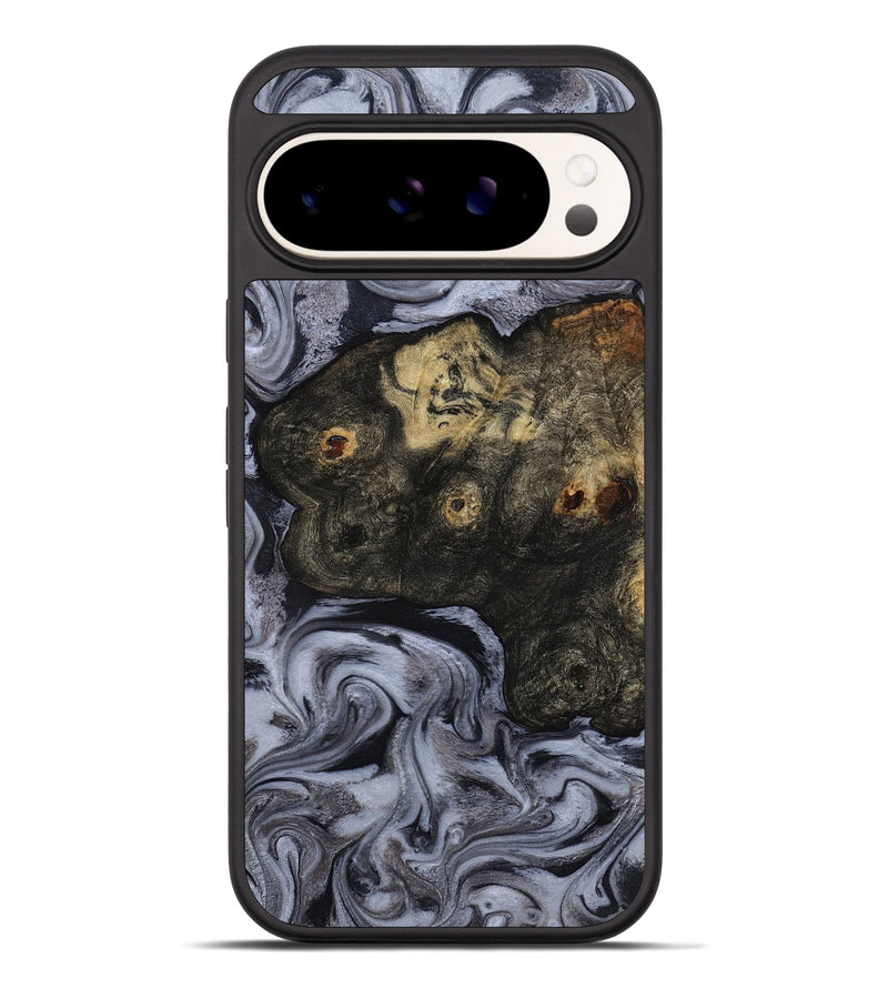 Pixel 10 Pro XL Wood Phone Case - Elaina (Black & White, 815305)