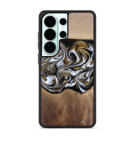 Galaxy S26 Ultra Wood Phone Case - Anjali (Black & White, 815308)