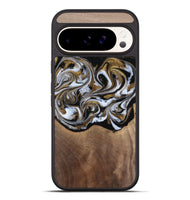 Pixel 9 Pro XL Wood Phone Case - Anjali (Black & White, 815308)