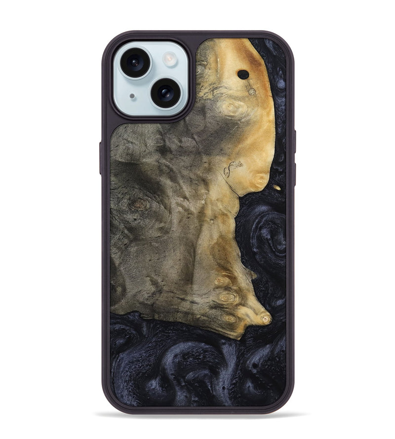 iPhone 15 Plus Wood Phone Case - Maren (Wood Burl, 815318)