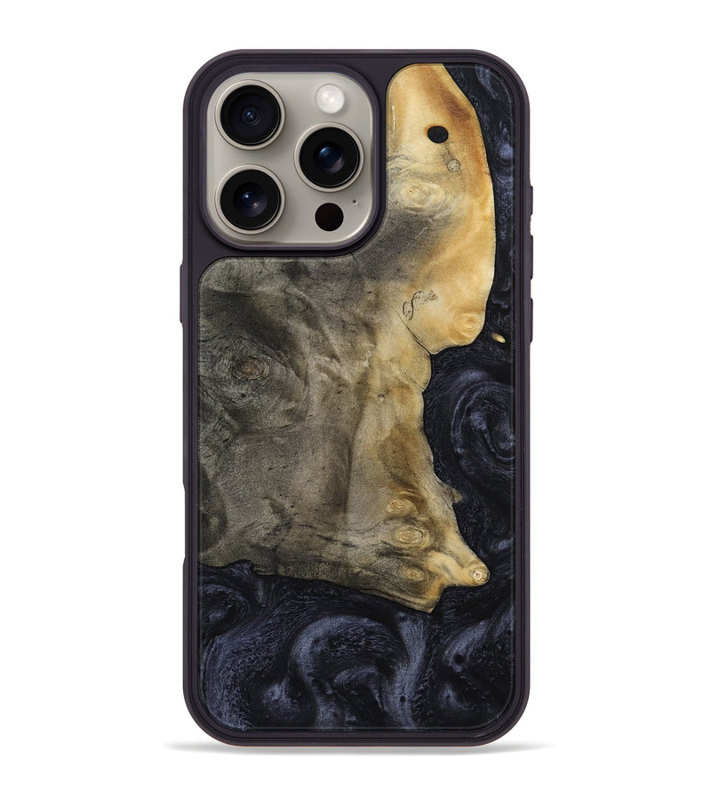 iPhone 16 Pro Max Wood Phone Case - Maren (Wood Burl, 815318)
